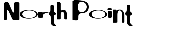 North Point font preview
